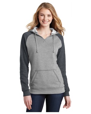 Juniors Lightweight Fleece Raglan Hoodie