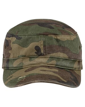 Distressed Military Hat