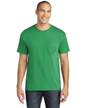 Heavy Cotton 100% Cotton Pocket T-Shirt