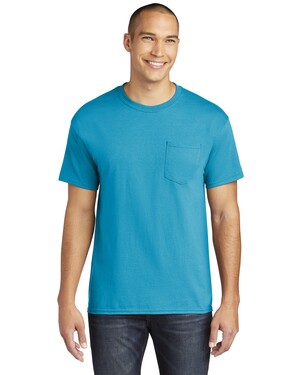 Heavy Cotton 100% Cotton Pocket T-Shirt