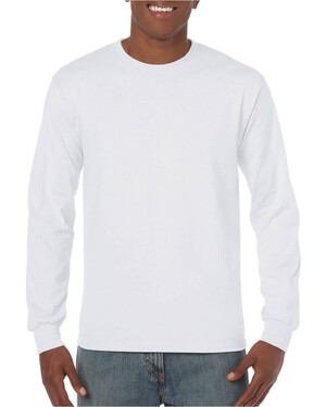 Heavy Cotton 100% Cotton Long Sleeve T-Shirt.