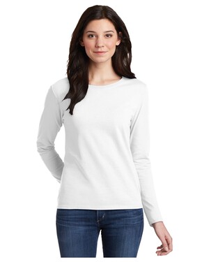 Women's 100% Cotton Long Sleeve T-Shirt