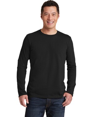 Gildan 64400 Softstyle Long Sleeve T-Shirt - Charcoal L