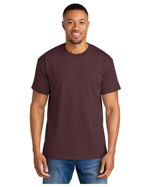 Gildan DryBlend T-Shirt - 50% Cotton, 50% Polyester, Moisture-Wicking Relaxed Fit Tee (Red, 4XL) - View #11