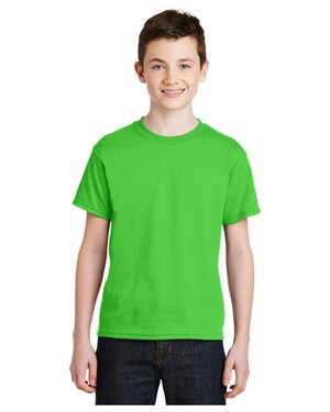 Gildan Youth DryBlend Moisture Wicking Short Sleeve Crewneck T-Shirt -  Kelly Green