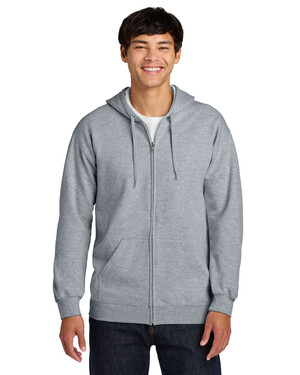 Softstyle Midweight Fleece Full-Zip Hooded Sweatshirt