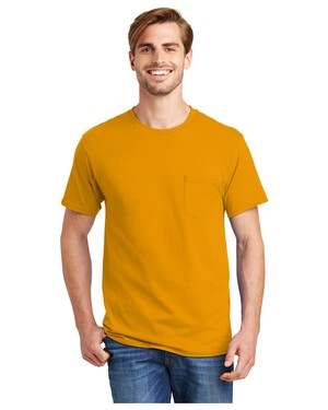 100% Cotton T-Shirt with Pocket
