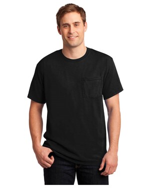 Dri-Power  Active 50/50 Cotton/Poly Pocket T-Shirt
