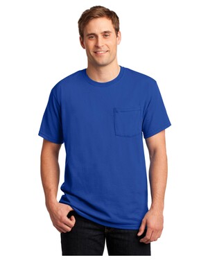 Jerzees 29MP Dri-Power Active 50/50 Cotton/Poly Pocket T-Shirt - T