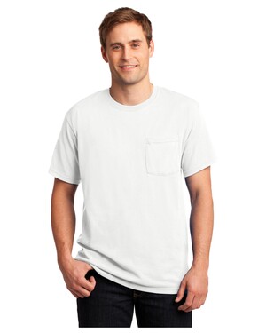 Dri-Power  Active 50/50 Cotton/Poly Pocket T-Shirt