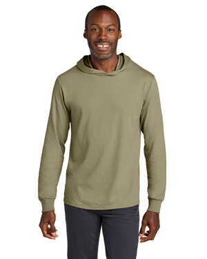Jerzees 363LH Classics Unisex Cotton Long Sleeve Hooded T-Shirt