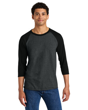 Unisex Premium Blend Combed Ring Spun 3/4-Sleeve Raglan 