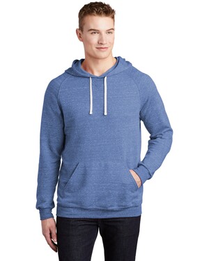 Snow Heather French Terry Raglan Hoodie