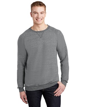 Snow Heather French Terry Raglan Crewneck Sweatshirt