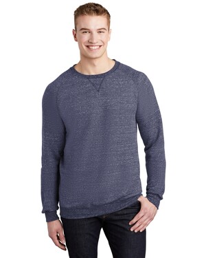 Snow Heather French Terry Raglan Crewneck Sweatshirt