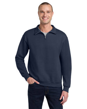 Quarter-Zip Sweatshirt with Cadet Collar