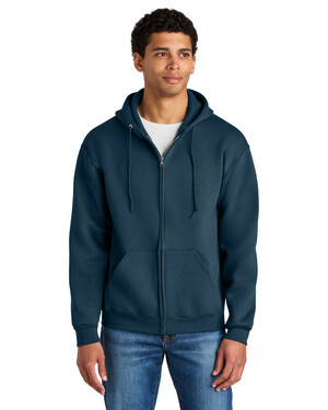 Rugged Unisex Full-Zip Hooded Sweatshirt