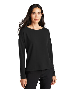 Women's Stretch Drop Shoulder Pullover