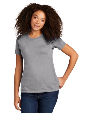 Detroit Express Next Level Ladies' Boyfriend T-Shirt Heather Grey