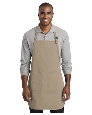Full-Length Two-Pocket Bib Apron 