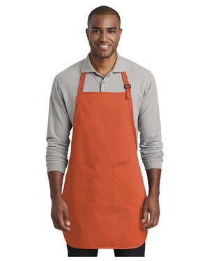 Full-Length Two-Pocket Bib Apron 