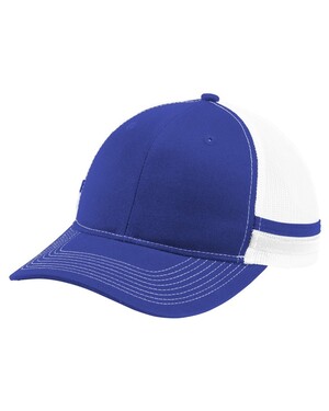 Two-Stripe Snapback Trucker Hat