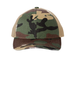 Distressed Mesh Back Cap