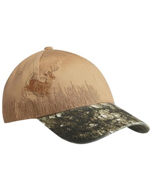 Embroidered Camo Baseball Cap