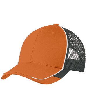 Port Authority C904 Colorblock Mesh Back Cap - Apparel.com