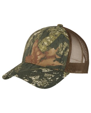 Structured Camouflage Mesh Back Cap.