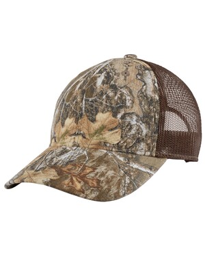 Structured Camouflage Mesh Back Cap