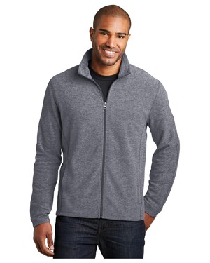 Heather Microfleece Full-Zip Jacket