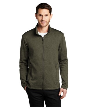 Collective Striated Fleece Jacket