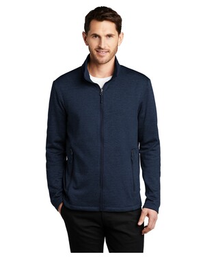 Collective Striated Fleece Jacket