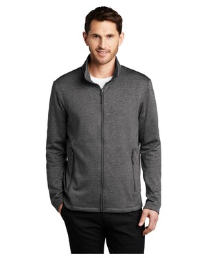 Collective Striated Fleece Jacket