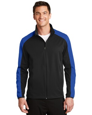 Active Colorblock Soft Shell Jacket.