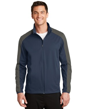 Active Colorblock Soft Shell Jacket