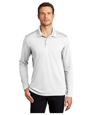 Dry Zone UV Micro-Mesh Long Sleeve Polo Shirt