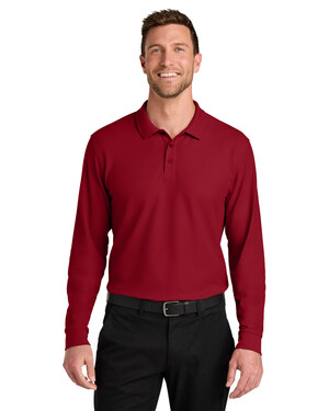 Wearever Signature Pique Long Sleeve Polo