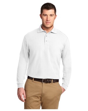 Long Sleeve Silk Touch Polo