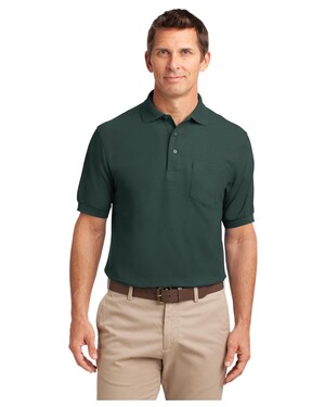 Silk Touch  Polo with Pocket