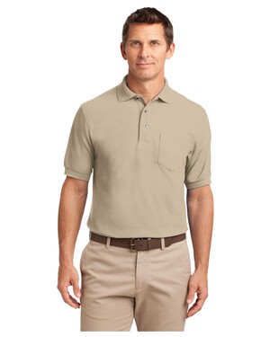 Silk Touch  Polo with Pocket