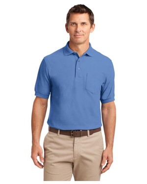 Silk Touch  Polo with Pocket