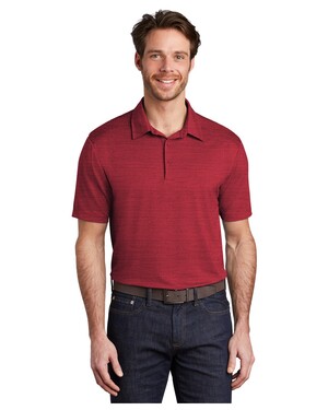 Stretch Heather Polo Shirt