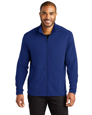 Port Authority K595 Accord Stretch Fleece Full-Zip - Apparel.com