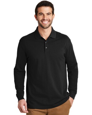 EZCotton  Long Sleeve Polo Shirt