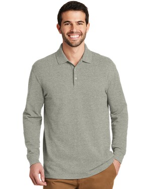 EZCotton  Long Sleeve Polo Shirt