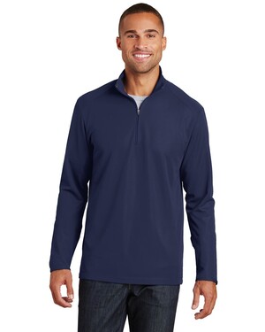 Pinpoint Mesh 1/2-Zip Sweatshirt