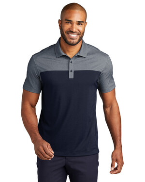 Fine Pique Blend Blocked Polo Shirt