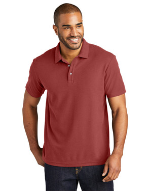 C-FREE Cotton Blend Pique Polo Shirt